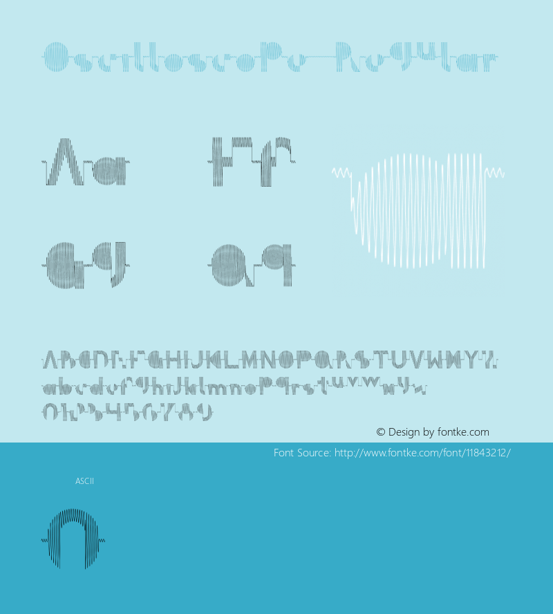 Oscilloscope Regular Version 1.0图片样张