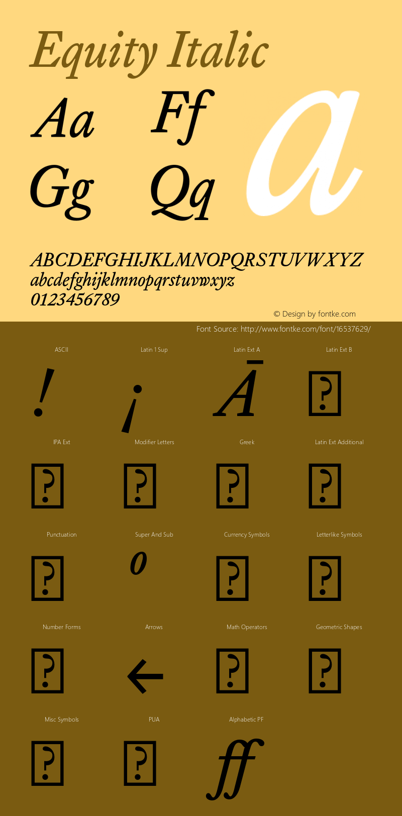 Equity Italic 1.531图片样张