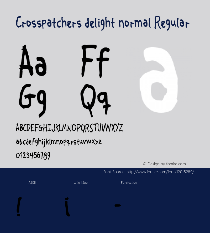 Crosspatchers delight normal Regular 2图片样张