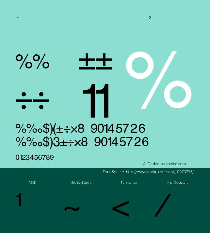 Alex-Fraction-Normal Regular Converted from F:\WINDOWS\TTFONTS\AFRACT__.TF1 by ALLTYPE图片样张