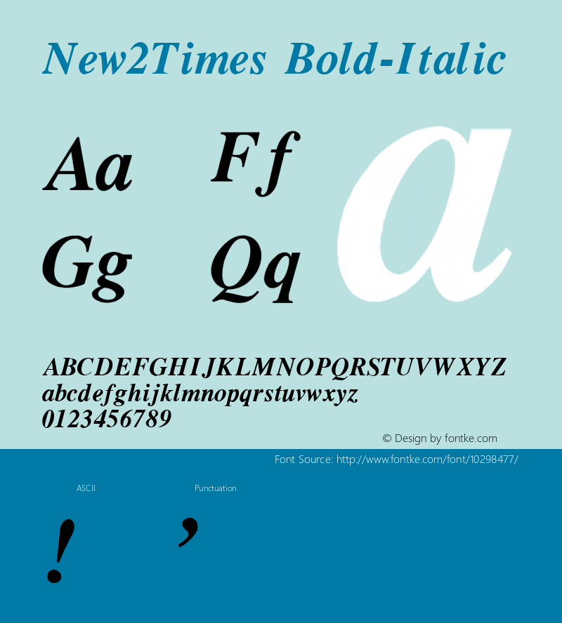New2Times Bold-Italic 1.0 Sun Oct 03 16:00:42 1993图片样张