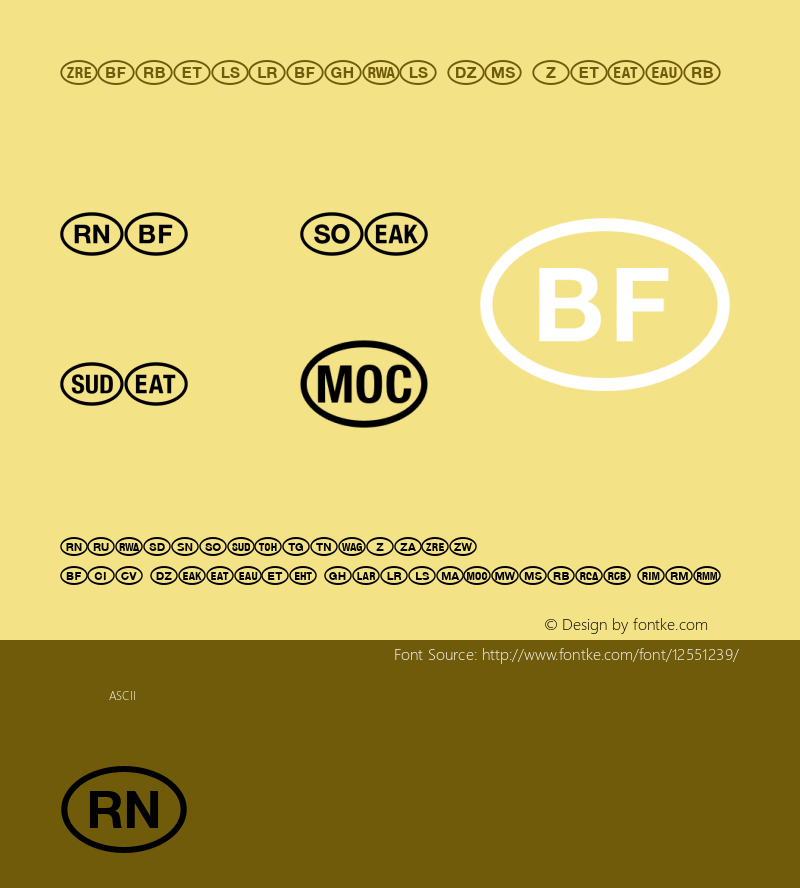 NationalCodes Light Version 001.001图片样张