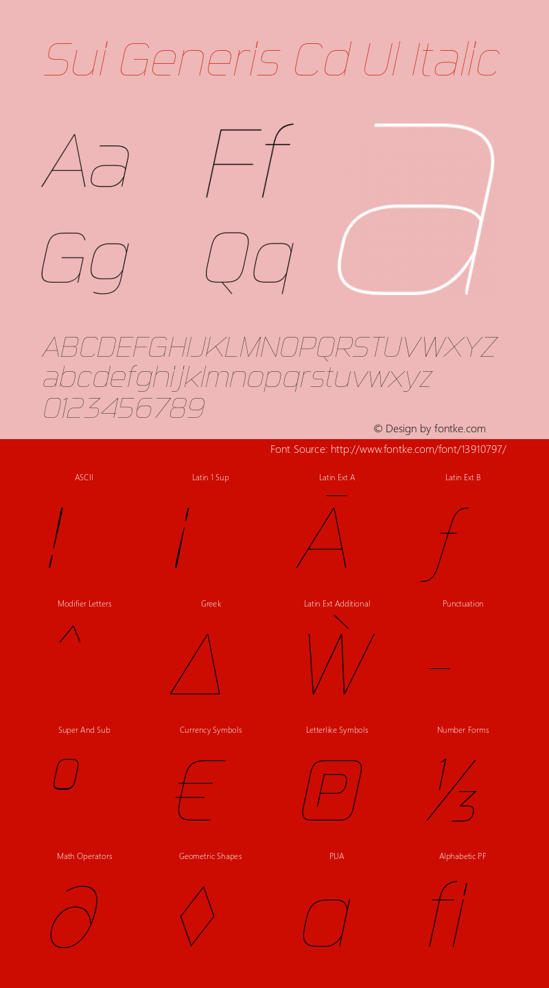 Sui Generis Cd Ul Italic Version 3.001图片样张