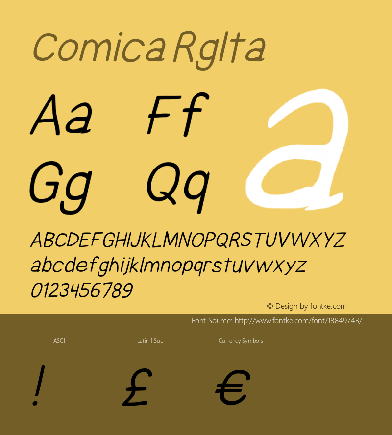 Comica RgIta Version 0.89图片样张