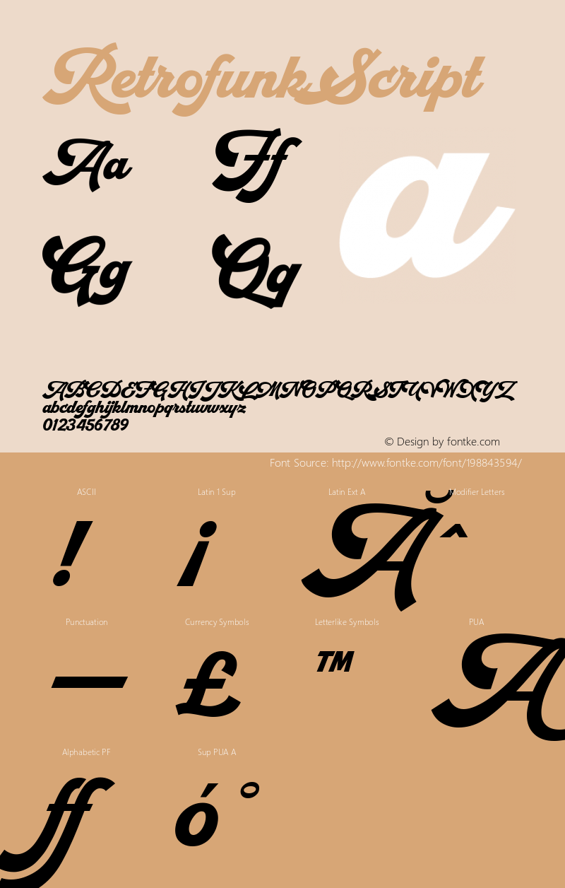 ☞Retrofunk Script 1.000;com.myfonts.easy.hendra-pratama.retrofunk.script.wfkit2.version.5qqw图片样张