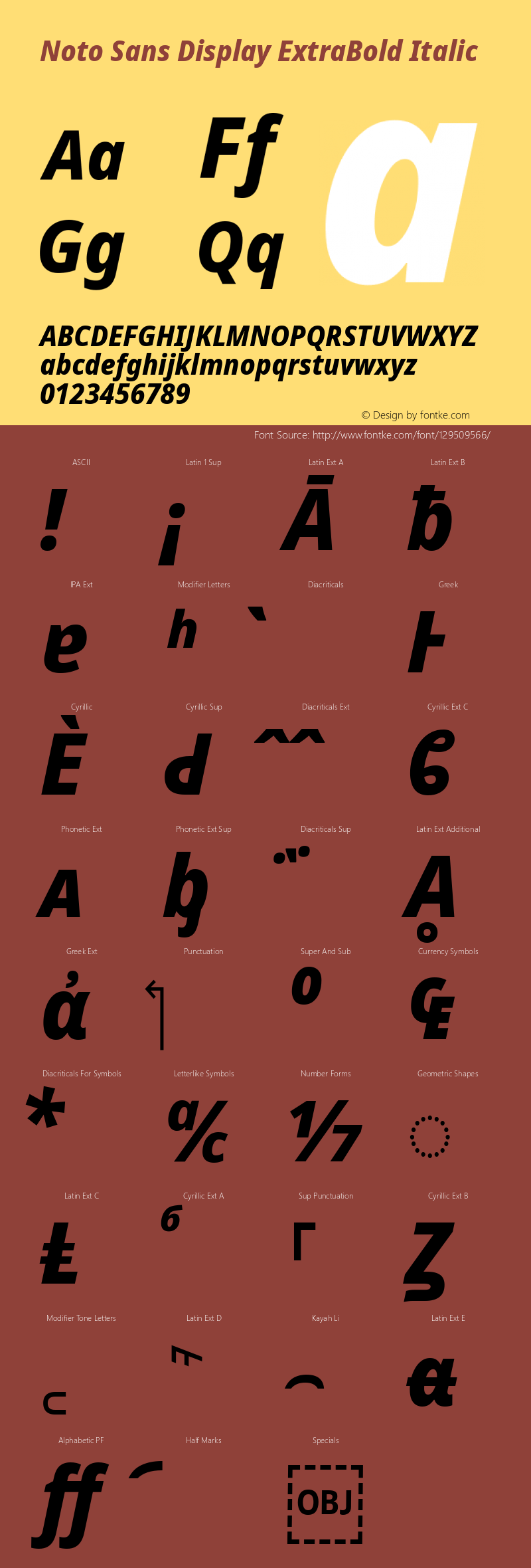 Noto Sans Display ExtraBold Italic Version 2.003; ttfautohint (v1.8.3) -l 8 -r 50 -G 200 -x 14 -D latn -f none -a qsq -X 