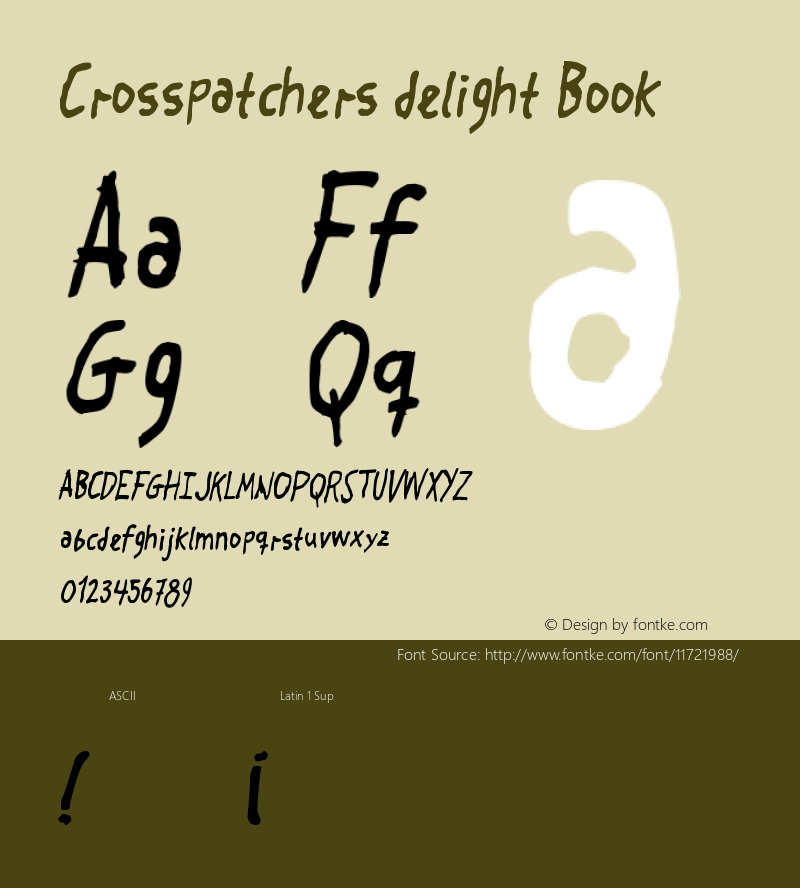 Crosspatchers delight Book Version 2图片样张