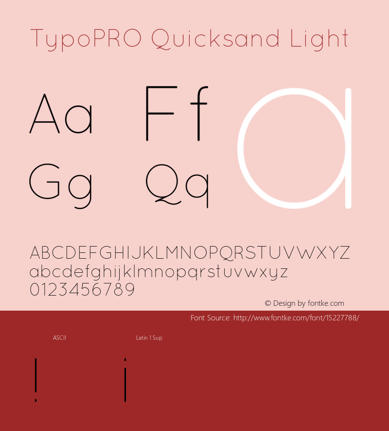 TypoPRO Quicksand Light 1.002图片样张