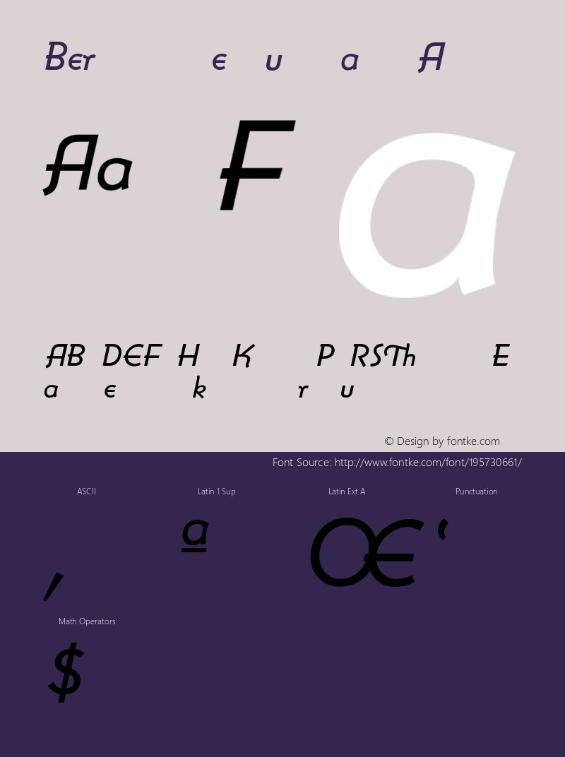 ☞BernGot-MediumItalicAlt Version 001.000 ; ttfautohint (v1.5);com.myfonts.easy.mti.bernhard-gothic.bern-got-medium-italic-alt.wfkit2.version.sVX图片样张