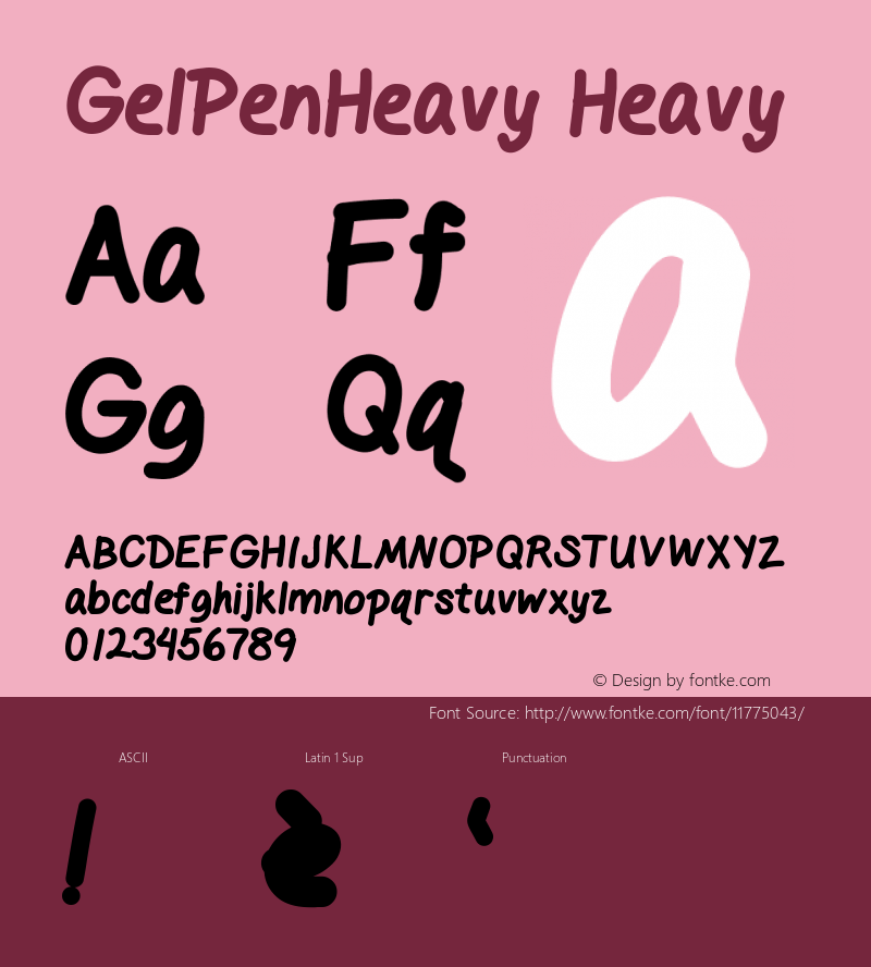 GelPenHeavy Heavy Version 001.000图片样张