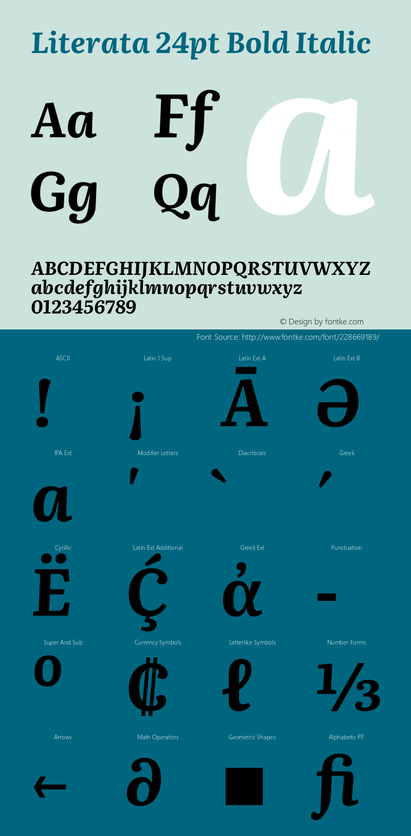 Literata 24pt Bold Italic Version 3.002图片样张