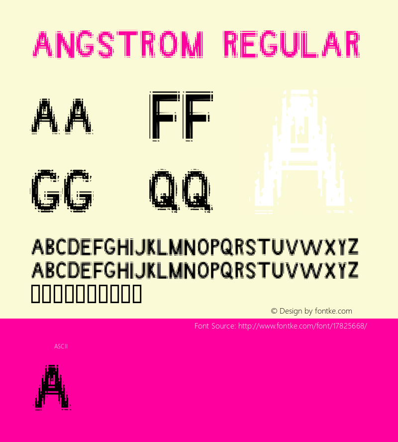 Angstrom Regular Frog: Anstrom Revision 0图片样张