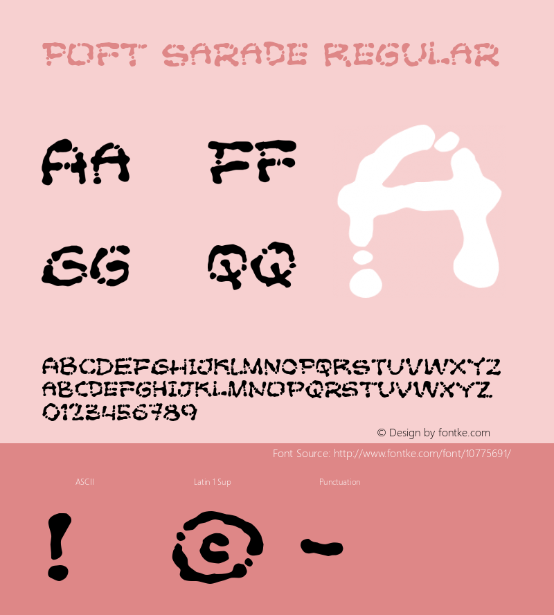 Poft Sarade Regular 1, 2003图片样张