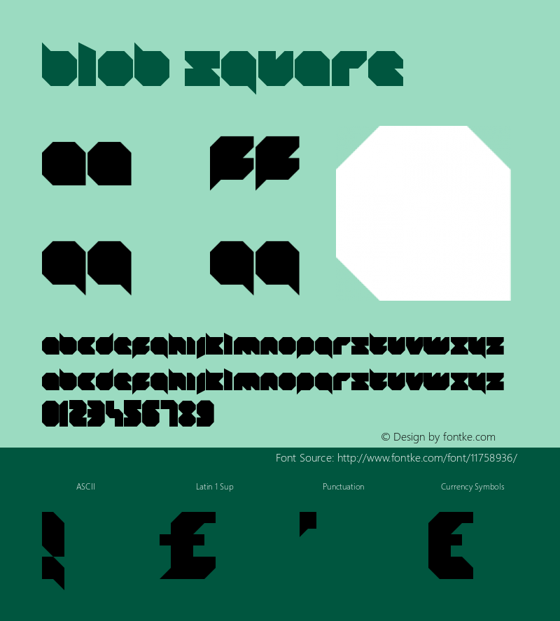 blob square Version 1.0图片样张