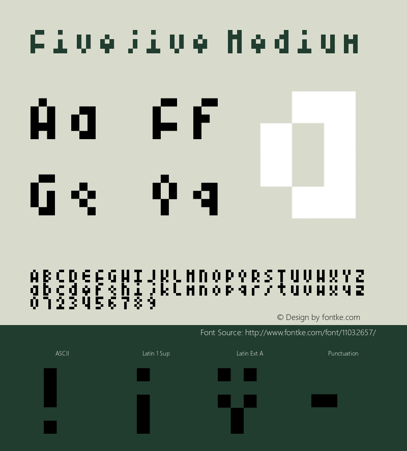 Fivejive Medium Version 001.000图片样张