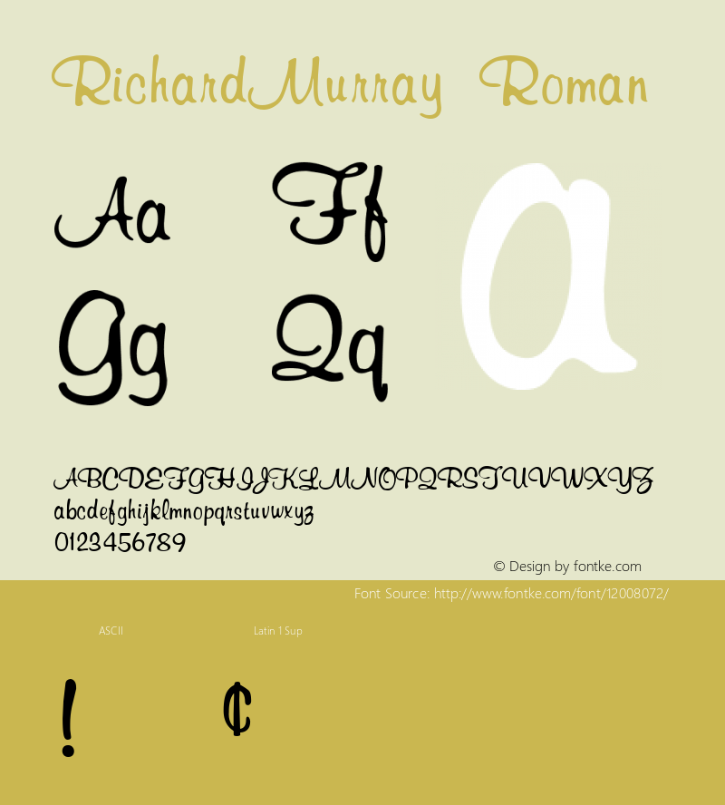 RichardMurray Roman 001.001图片样张