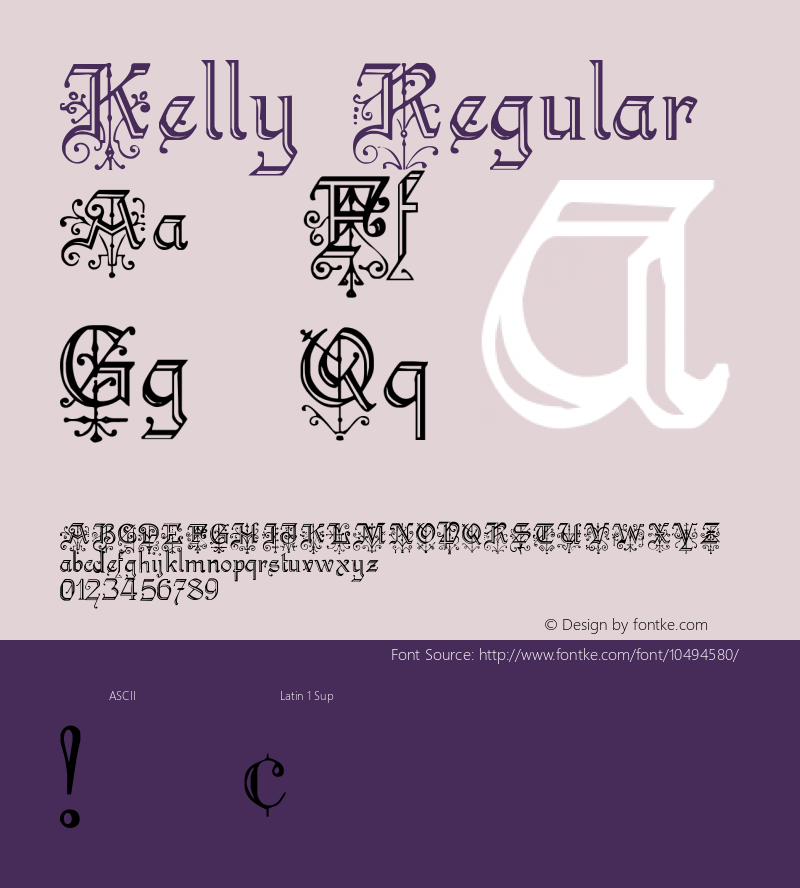 Kelly Regular 001.000图片样张