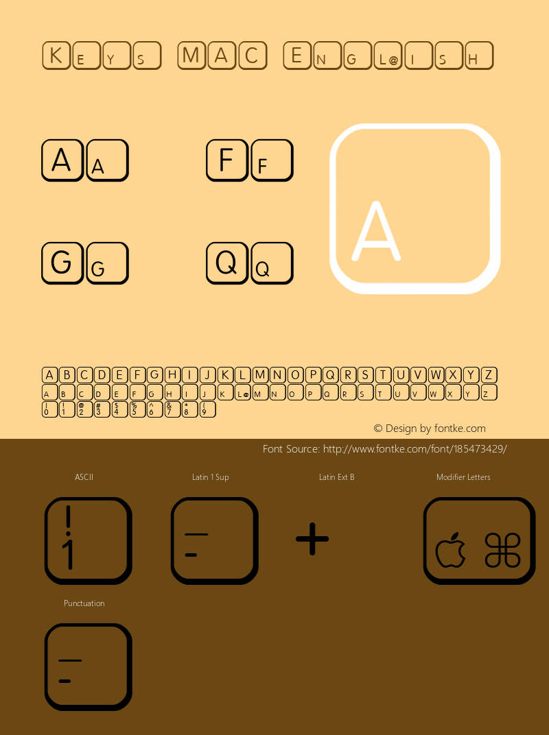 Keys MAC English 1.10图片样张