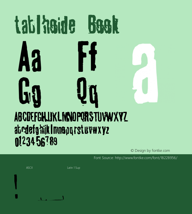 tablhoide Book Version Macromedia Fontograp图片样张