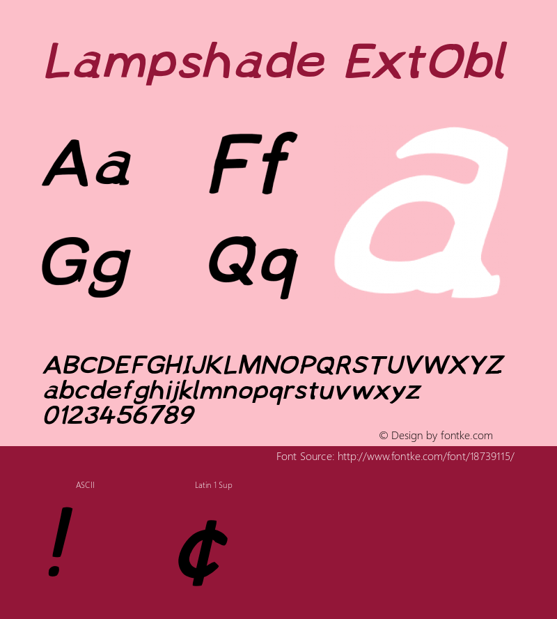 Lampshade ExtObl Version 1图片样张