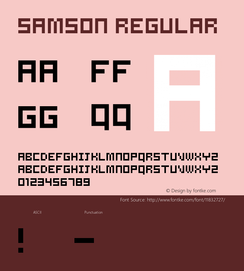 Samson Regular Version 2.00图片样张