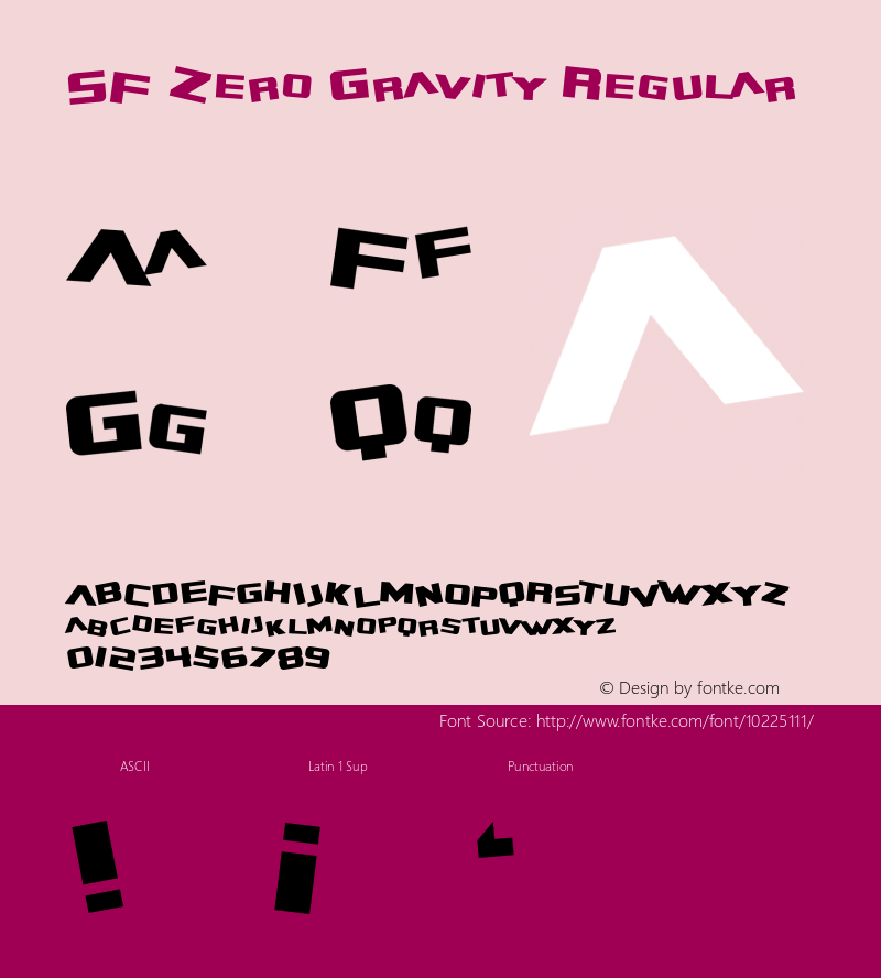 SF Zero Gravity Regular Version 1.1图片样张