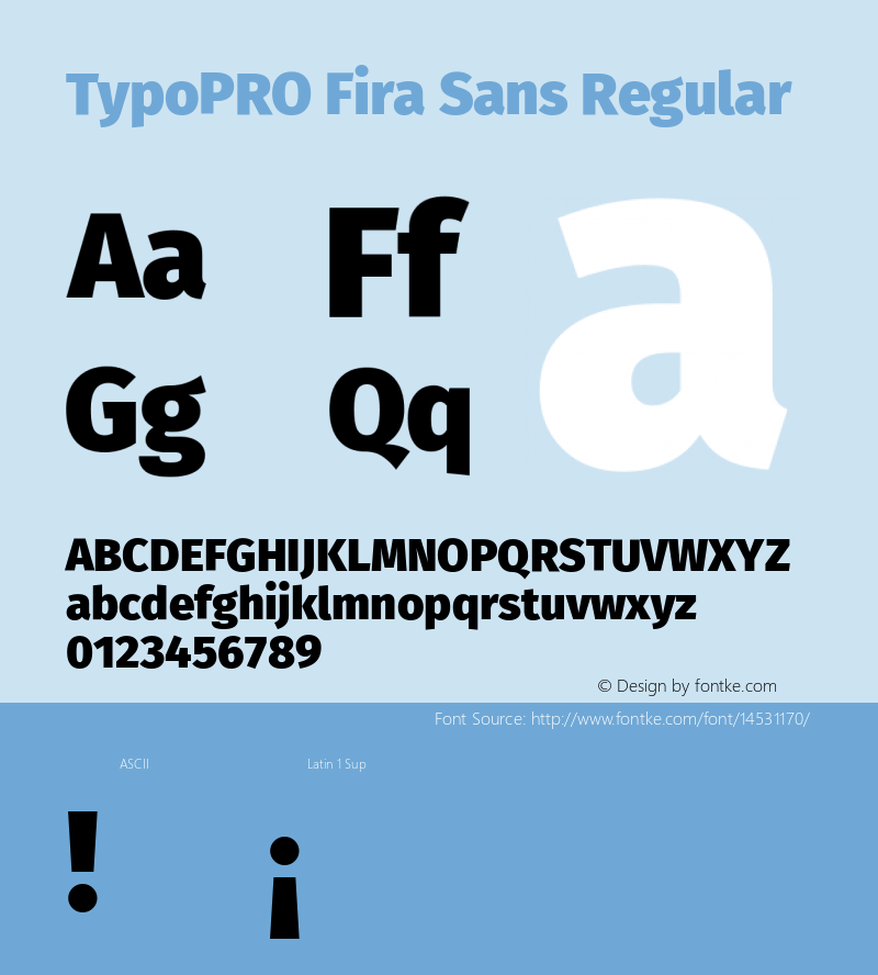 TypoPRO Fira Sans Regular Version 3.105;PS 003.105;hotconv 1.0.70;makeotf.lib2.5.58329图片样张