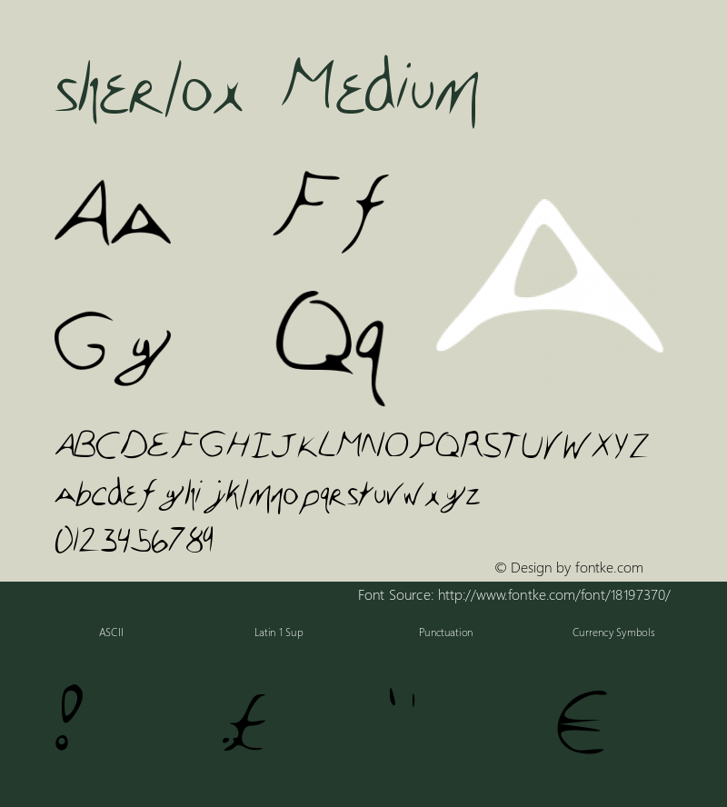 sherlox Medium Version 001.000图片样张