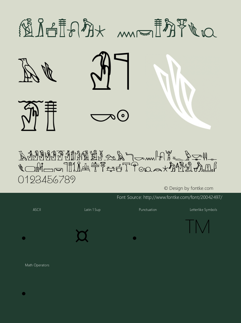 KingTut Regular From the WSI-Fonts Professional Collection图片样张