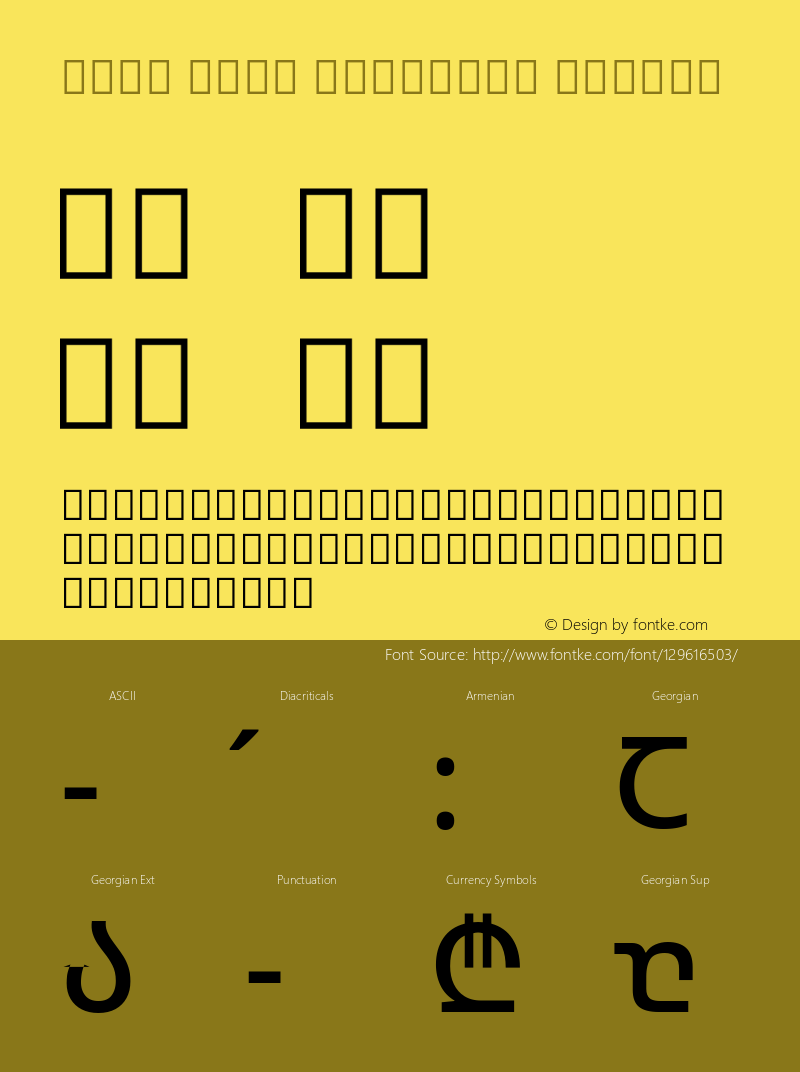 Noto Sans Georgian Medium Version 2.001; ttfautohint (v1.8.3) -l 8 -r 50 -G 200 -x 14 -D geor -f none -a qsq -X 