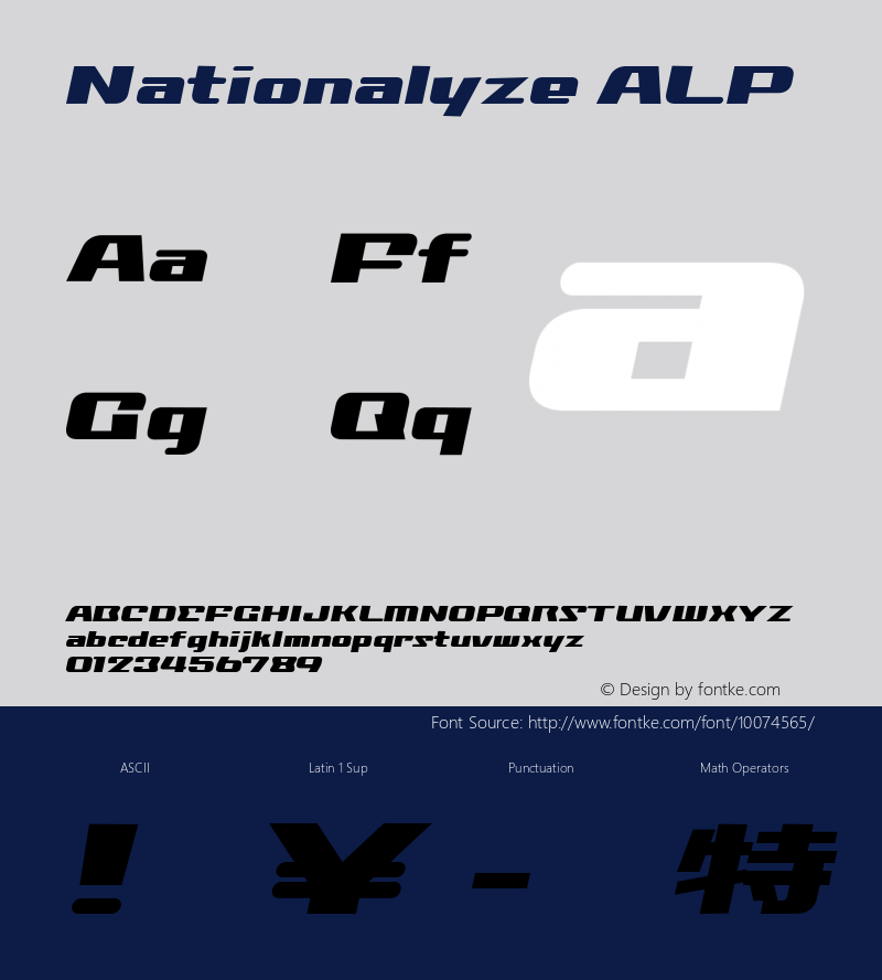 Nationalyze ALP Macromedia Fontographer 4.1J 00.12.11图片样张