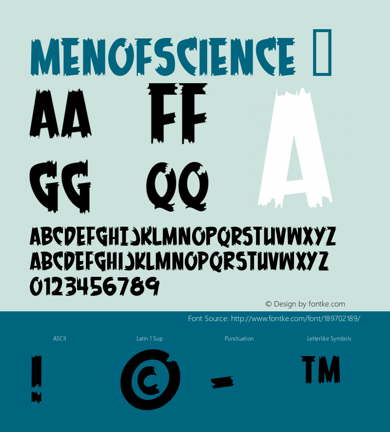 ☞Men of Science Macromedia Fontographer 4.1 1/23/02;com.myfonts.easy.blambot.men-of-science.men-of-science.wfkit2.version.S5v图片样张