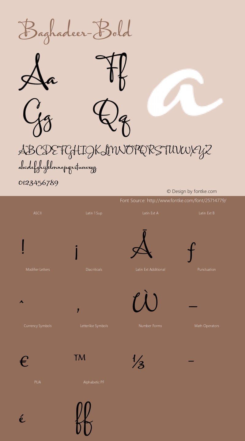 ☞Baghadeer Bold com.myfonts.easy.stephen-rapp.baghadeer.bold.wfkit2.version.44xh图片样张