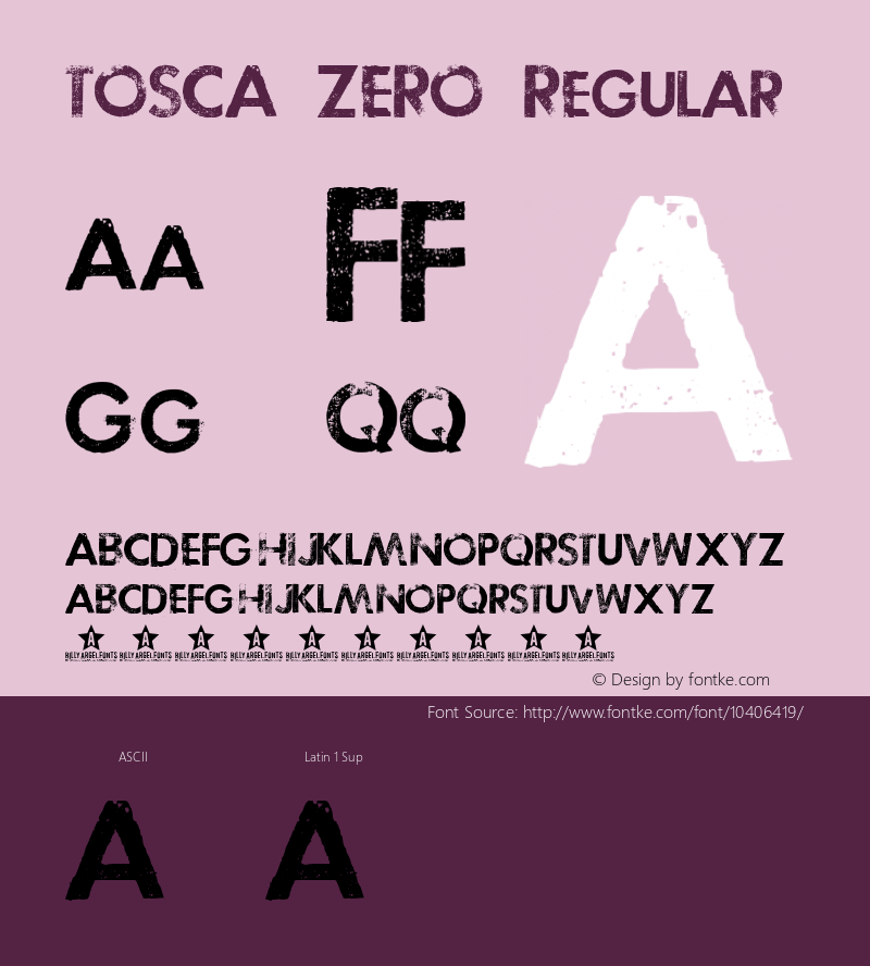 TOSCA ZERO Regular Version 1.000图片样张
