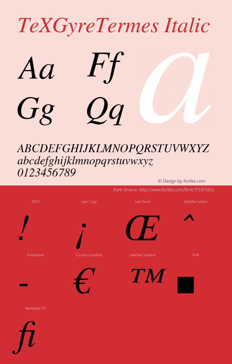 TeXGyreTermes Italic Version 1.103;PS 1.103;hotconv 1.0.49;makeotf.lib2.0.14853图片样张