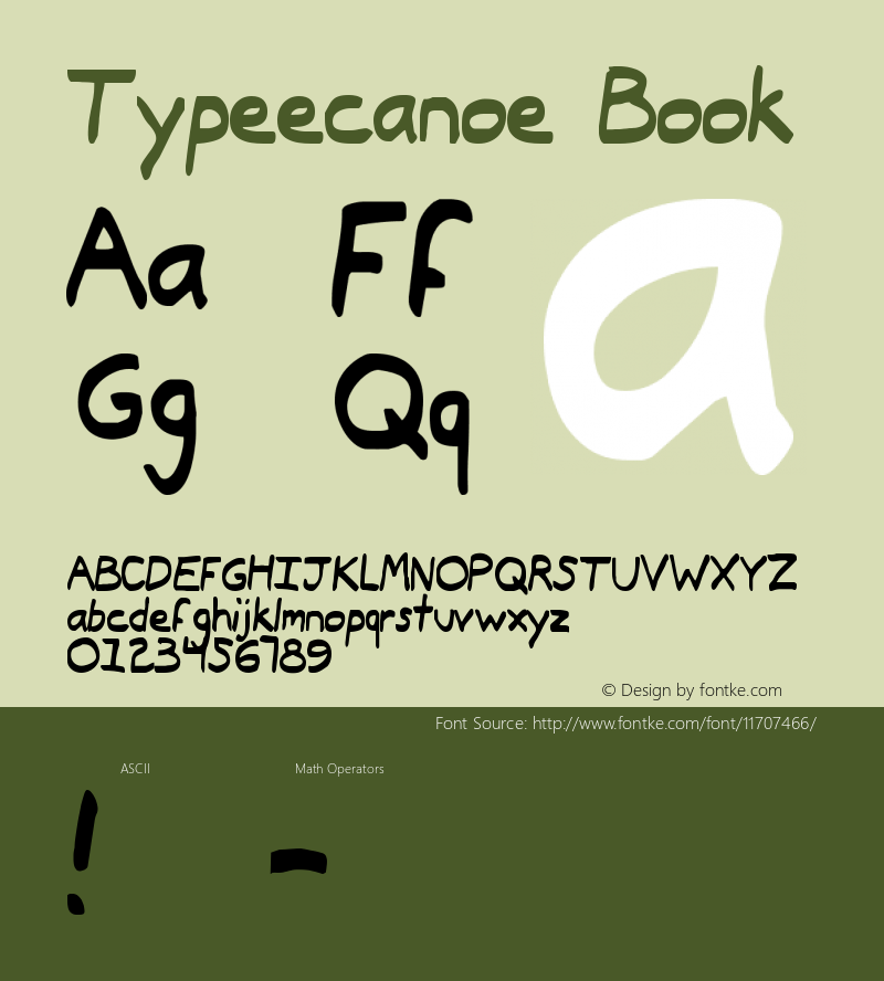 Typeecanoe Book Version 2图片样张