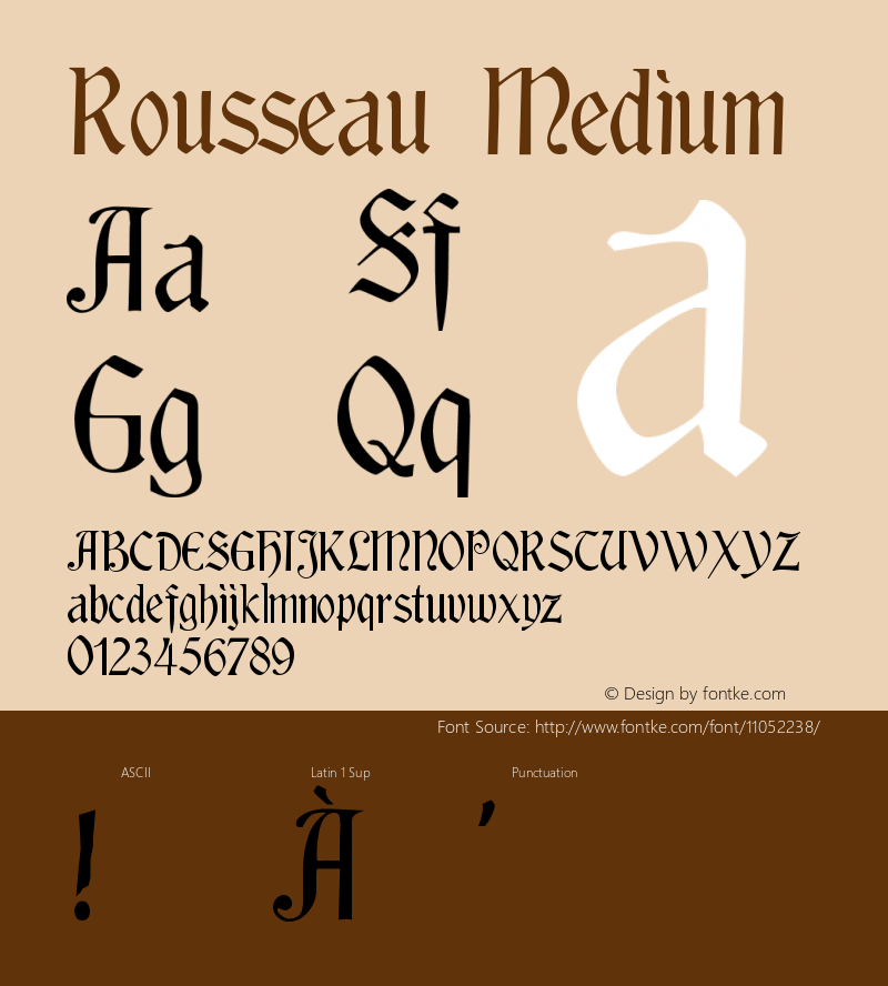 Rousseau Medium Version 001.000图片样张