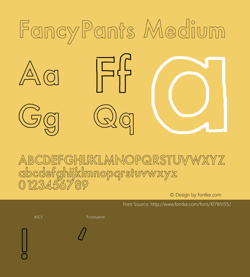 FancyPants Medium Version 001.000图片样张