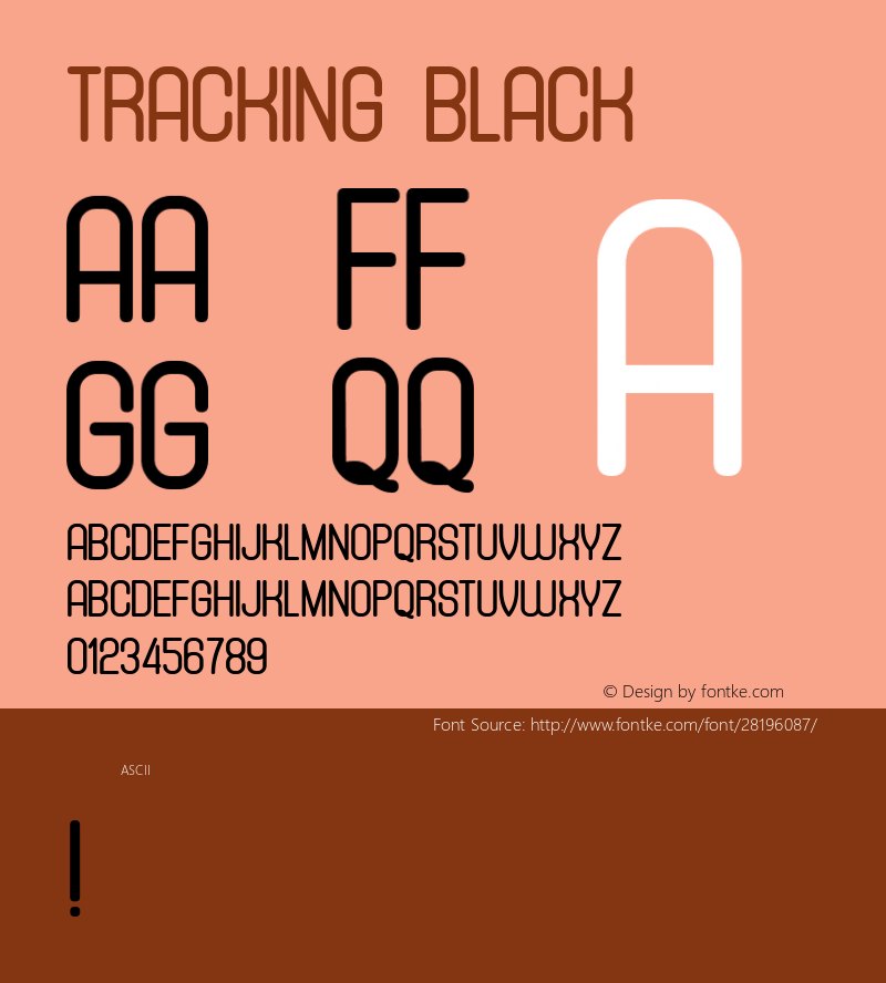 Tracking Black Version 1.000图片样张