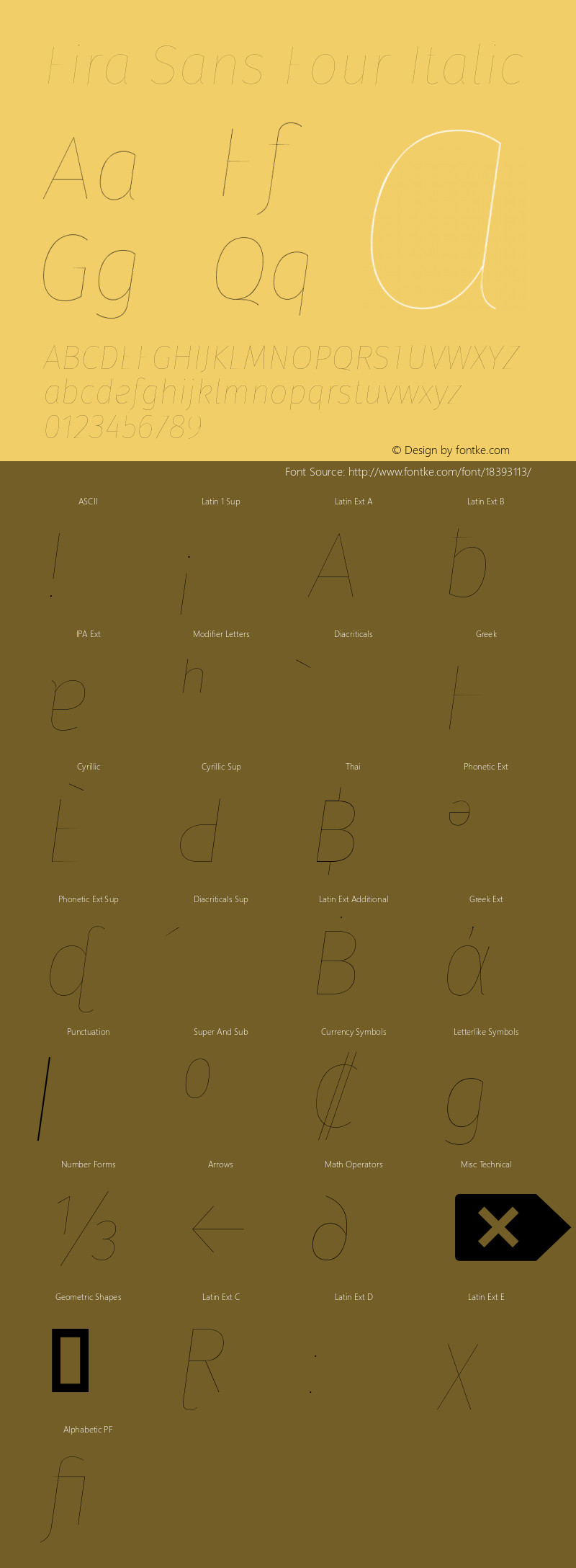 Fira Sans Four Italic Version 4.203;PS 004.203;hotconv 1.0.88;makeotf.lib2.5.64775图片样张