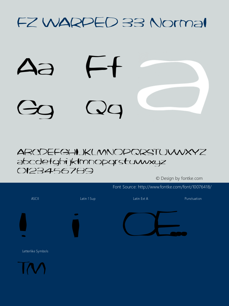 FZ WARPED 33 Normal 1.000图片样张