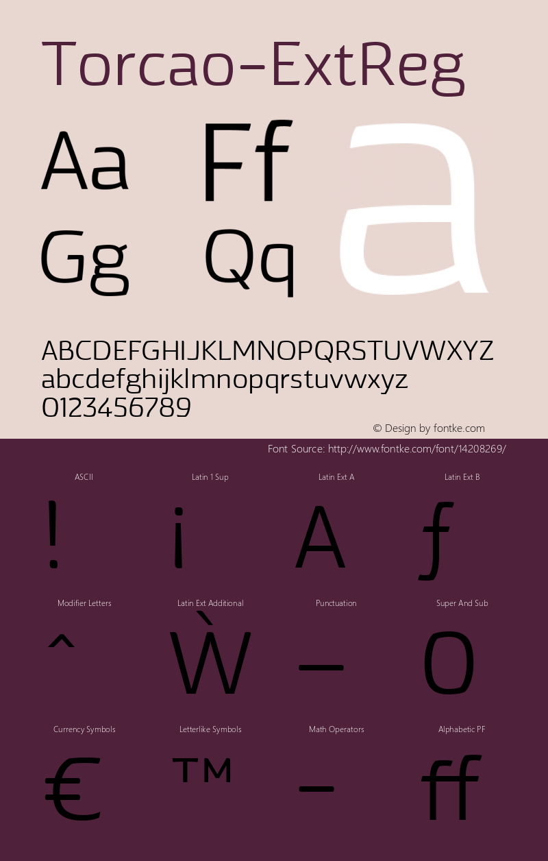 Torcao-ExtReg ☞ Version 1.000;com.myfonts.insigne.torcao.ext-regular.wfkit2.44Ei图片样张