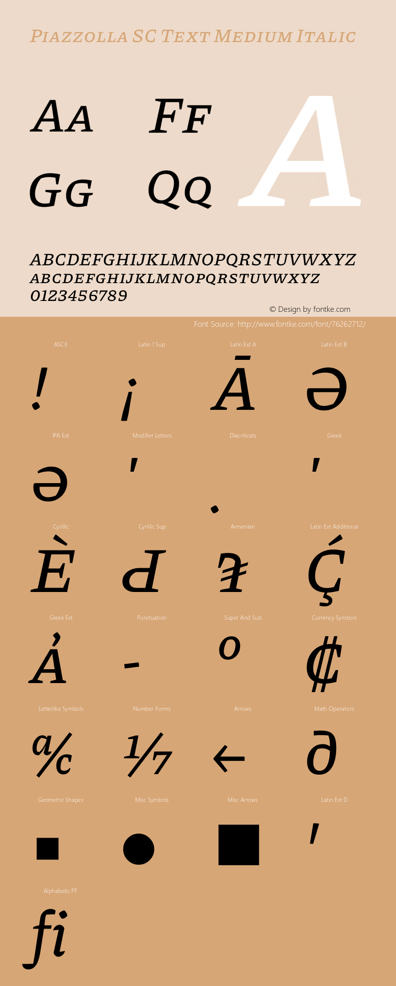 Piazzolla SC Text Medium Italic Version 1.200图片样张