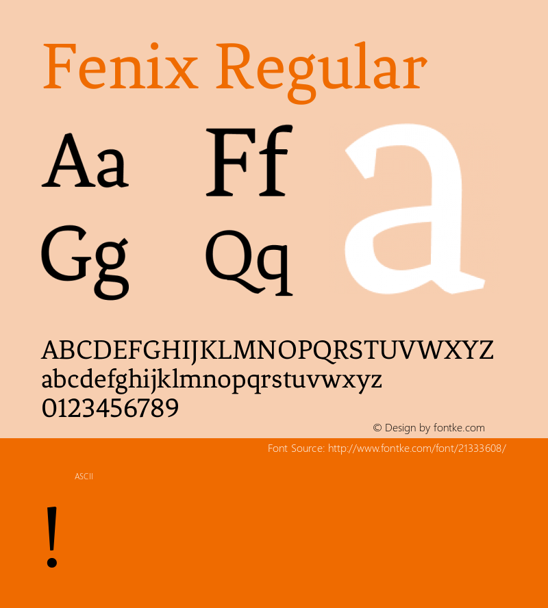 Fenix Version 1.0图片样张