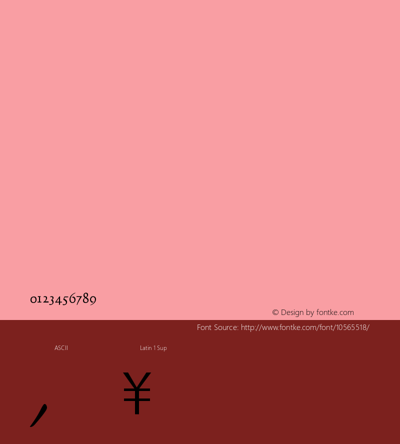 Ectserif Medium Version 001.000图片样张