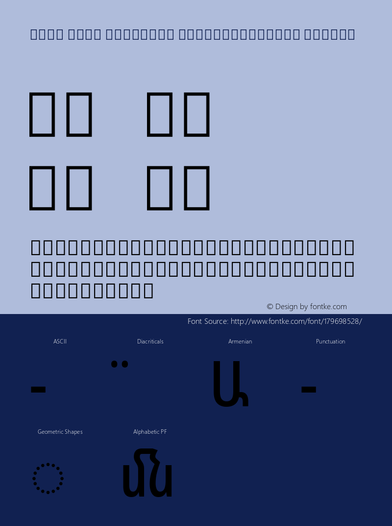 Noto Sans Armenian ExtraCondensed Medium Version 2.005; ttfautohint (v1.8.4) -l 8 -r 50 -G 200 -x 14 -D armn -f none -a qsq -X 