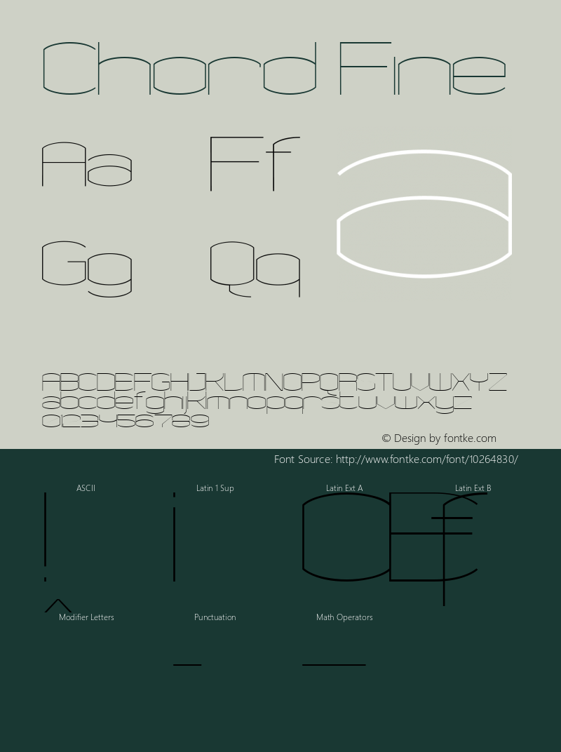 Chord Fine Macromedia Fontographer 4.1 6/10/01图片样张