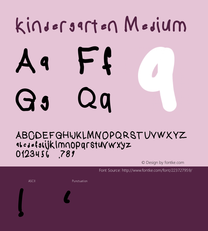 kindergarten Version 001.000图片样张