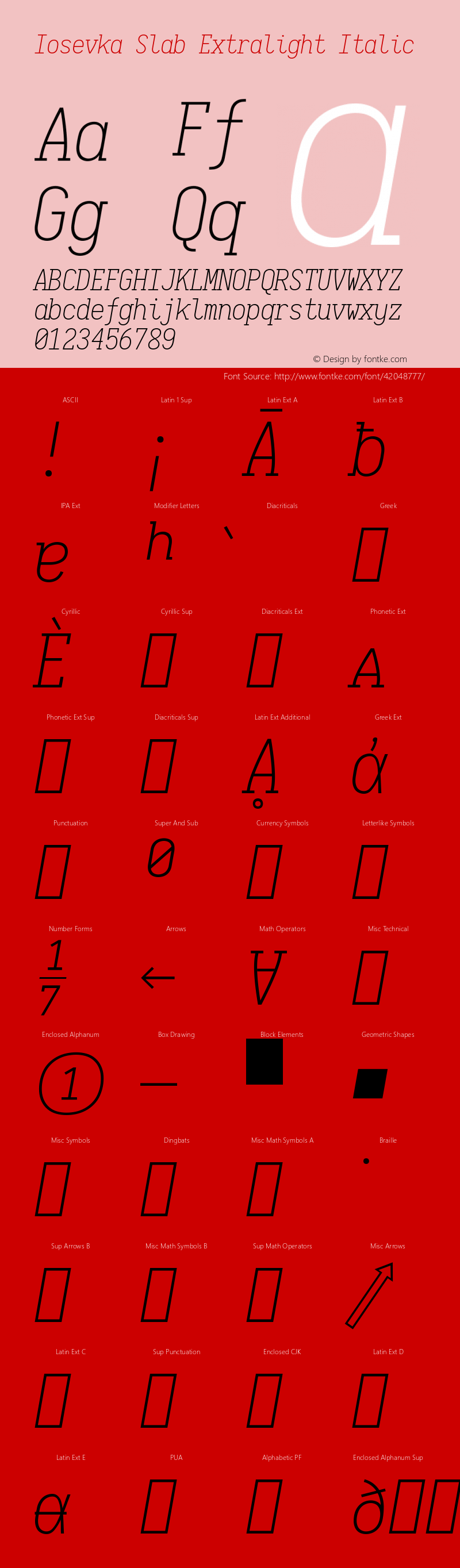 Iosevka Slab Extralight Italic 2.3.2图片样张