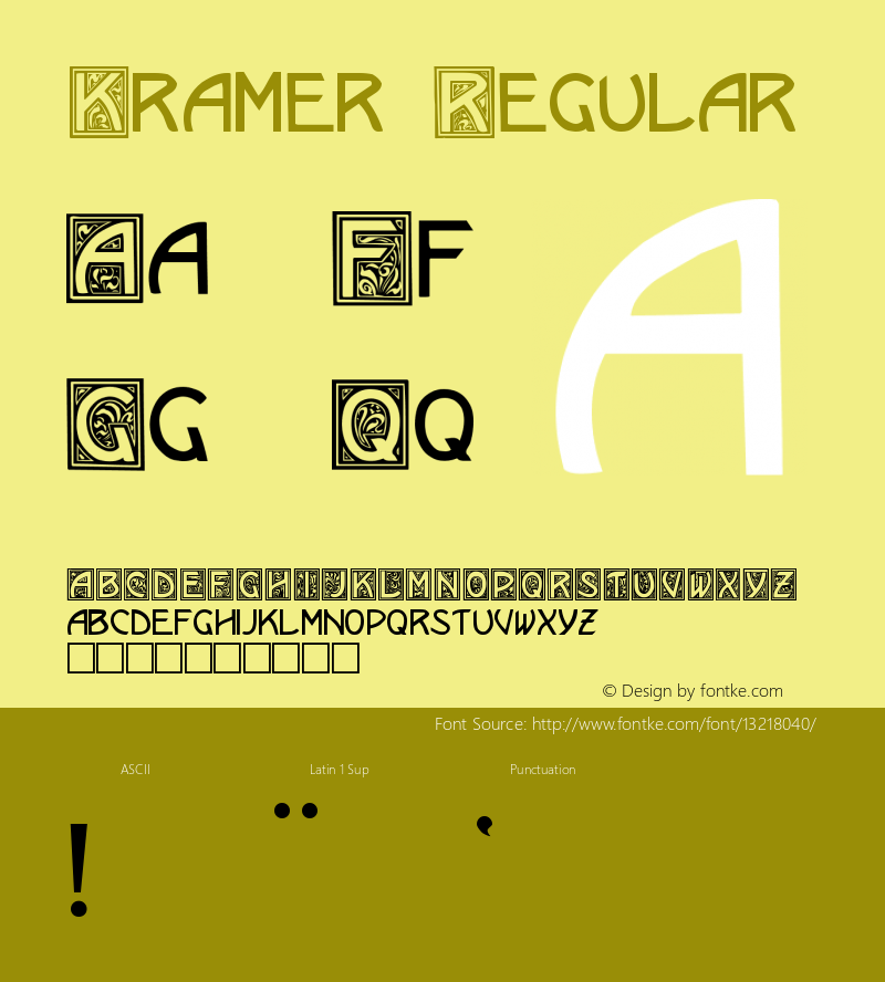 Kramer Regular Version 001.002图片样张